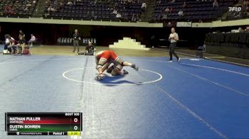 165 lbs Cons. Semi - Dustin Bohren, Loras vs Nathan Fuller, Wartburg