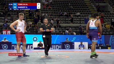 110 kg 1/8 Final - Mateusz Tomelka, Poland vs Hardeep Hardeep, India