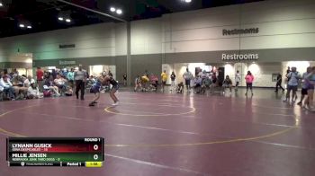 130 lbs Round 1 (16 Team) - Lyniann Gusick, Iowa Despicables vs Millie Jensen, Nebraska Junk Yard Dogs