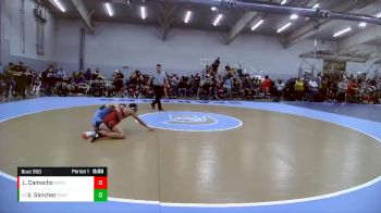 113 lbs Cons. Round 2 - Sammy Sanchez, Cheyenne East vs Leland Camacho, Northridge