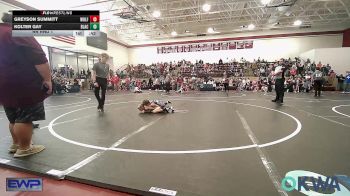 46 lbs Rr Rnd 1 - Greyson Summitt, Wolfpak Wrestling vs Kolter Gay, Blackwell Wrestling Club