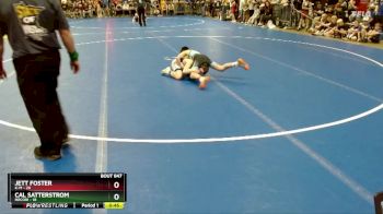 84 lbs 1st Place Match - Cal Satterstrom, Rocori vs Jett Foster, K-M