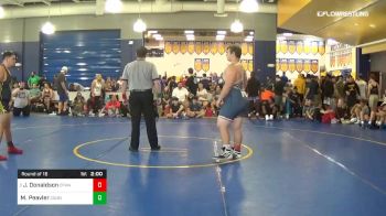 285 lbs Round Of 16 - Jacob Donaldson, CFWA vs Mason Peavler, Countryside Clearwater