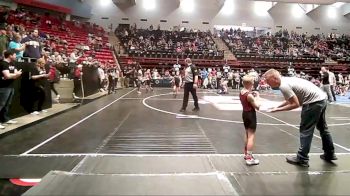 55 lbs Round Of 16 - Ryder Shaw, Barnsdall Youth Wrestling vs Camden Cross, Claremore Wrestling Club