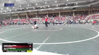 64 lbs Cons. Round 2 - Revyn Brazell, Augusta vs Judd Holloway, Rams Wrestling