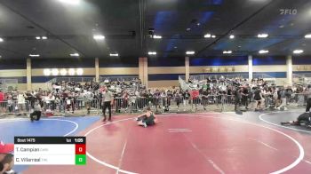 137 lbs Final - Tomas Campian, Christopher Columbus HS vs Cristian Villarreal, The Snake Pit