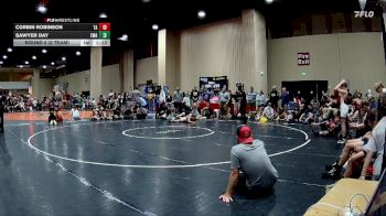 80 lbs Round 6 (8 Team) - Sawyer Day, Eagle Wrestling Academy vs Corbin Robinson, Team Arkansas