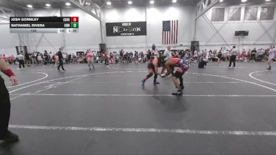 144 lbs Round 1 (4 Team) - Josh Gormley, Cordoba Trained vs Nathaniel Rivera, Dirty Den Wrestling