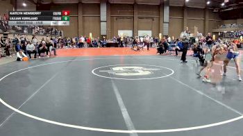 125B Semifinal - Kaitlyn Newberry, Platte County vs Lillian Kirkland, Glenpool