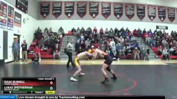 138 lbs Cons. Round 2 - Lukas Smotherman, Buckeye Valley vs Isaac Burrell, Mount Vernon