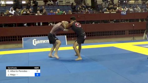 Carlos Alberto Paredes vs Jason Hagy 2024 Pan IBJJF Jiu-Jitsu No-Gi Championship