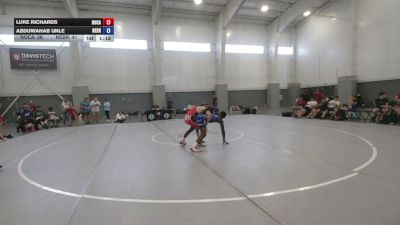 126 lbs Luke Richards, North Carolina vs Abduwahab Unle, Nebraska