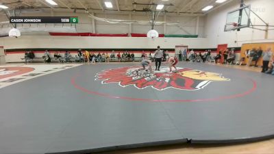 124-127 lbs Round 2 - Douglas Lewis, Riverton Middle School vs Casen Johnson, Thermopolis Middle School