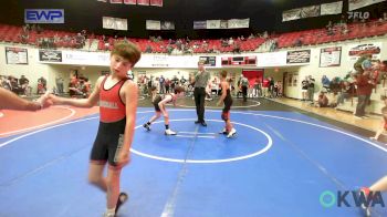 76 lbs Rr Rnd 4 - Levi Wagnon, Lincoln Christian vs Owen Schiltz, Verdigris Youth Wrestling