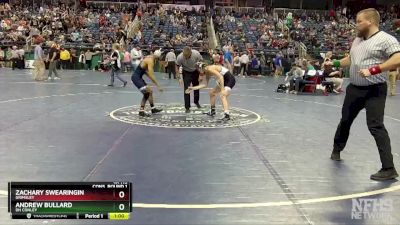 4A 113 lbs Cons. Round 1 - Zachary Swearingin, Grimsley vs Andrew Bullard, DH Conley