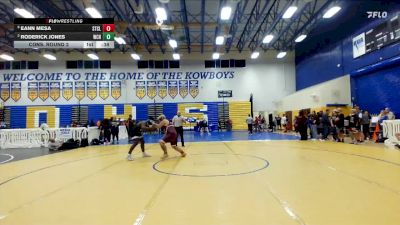 215 lbs Cons. Round 2 - Roderick Jones, Wellington Community Hs vs Eann Mesa, St Cloud