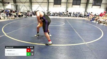 285 lbs Round Of 16 - Tim Brown, Williams vs Spencer Dickinson, Western New England