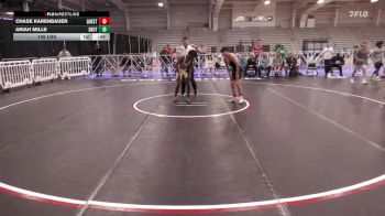 106 lbs Final - Chase Karenbauer, Quest School Of Wrestling Gold vs Ariah Mills, Team Shutt Van Hoven