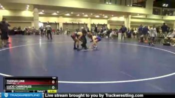 120 lbs Round 1 (16 Team) - Lucio Carrizales, Nebraska Demigods vs Thomas Link, MAWA Red