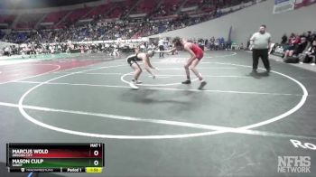 6A-138 lbs Champ. Round 2 - Marcus Wold, Oregon City vs Mason Culp, Sandy