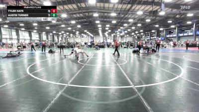 160 lbs Consi Of 32 #1 - Tyler Hays, PA vs Austin Turner, TX