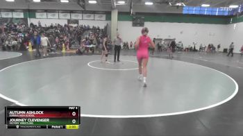 125 lbs Champ. Round 1 - Journey Clevenger, Victory Wrestling vs Autumn Ashlock, Eureka High School