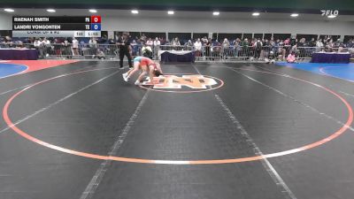 132 lbs Consi Of 8 #2 - Raenah Smith, PA vs Landri VonGonten, TX