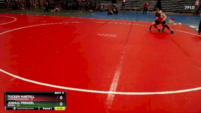 215 lbs Finals (8 Team) - Tucker Martell, Caledonia/Houston vs Joshua Frenzel, Bemidji