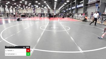 106 lbs Consi Of 64 #2 - Emmons Tewalt, VA vs Bryce Schnelzer, VA