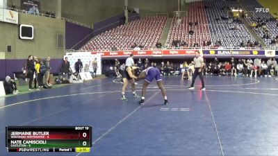 157 lbs 2nd Wrestleback (16 Team) - Nate Camiscioli, Castleton vs Jermaine Butler, Wisconsin-Whitewater