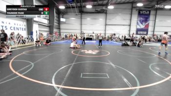 152 lbs Rr Rnd 1 - Greyden Gustas, Camp Reynolds vs Thunder Page, Flickr Boyz Trailglazers