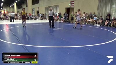 132 lbs Quarters & 3rd Wb (32 Team) - Derek Winesman, TNWA #2 vs Ty Murray, West Georgia WC