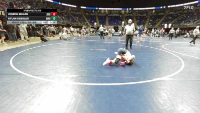 89 lbs Consy 6 - Joseph Miller, Jersey Shore vs Dylan Kessler, Garnet Valley