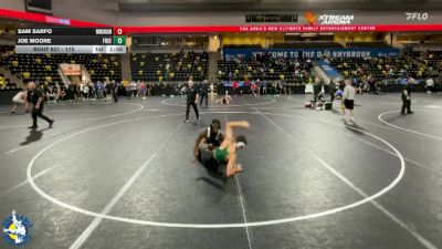 175 lbs Cons. Round 2 - Sam Sarfo, Woodstock (Marian) vs Joe Moore, Freedom