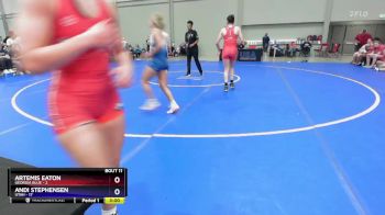 115 lbs Round 3 (8 Team) - Artemis Eaton, Georgia Blue vs Andi Stephensen, Utah