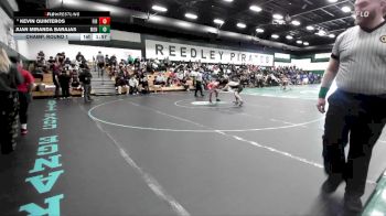 138 lbs Champ. Round 1 - Juan Miranda Barajas, Mendota vs Kevin Quinteros, Firebaugh