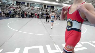 120 lbs 1st Place Match - Blake Mauch, Sanderson Wrestling Academy vs Nox Obrien, Wasatch Wrestling Club