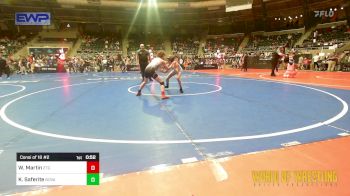 80 lbs Consi Of 16 #2 - Wesley Martin, 2TG vs Kanoa Saferite, Nova Wrestling Club