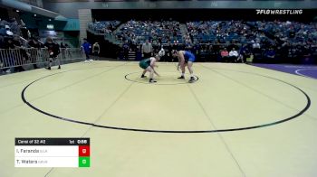 170 lbs Consi Of 32 #2 - Ivan Faranda, Gilroy vs Tyler Waters, Green River