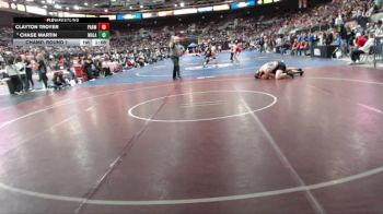 3A 165 lbs Champ. Round 1 - Chase Martin, Malad vs Clayton Troyer, Parma