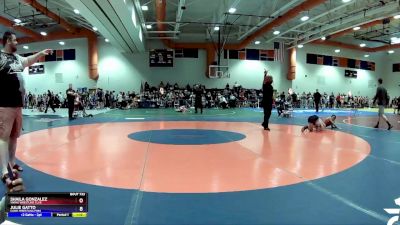 97-102 lbs Round 3 - Shaila Gonzalez, Viking Wrestling Club vs Julie Gatto, Clinic Wrestling FXBG