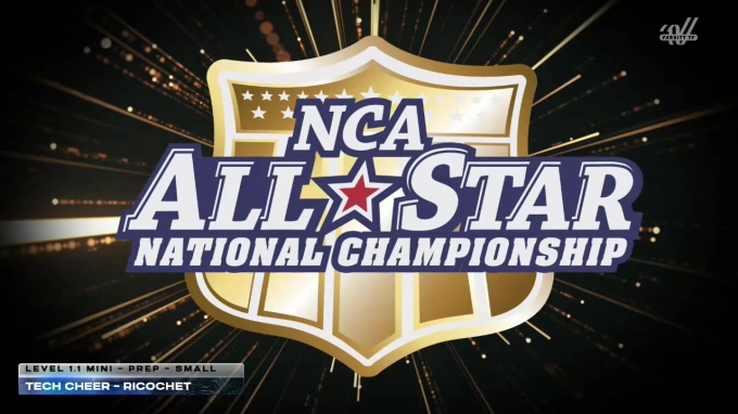 Tech Cheer - Ricochet [2026 L1.1 Mini - PREP - Small] 2026 NCA All-Star ...