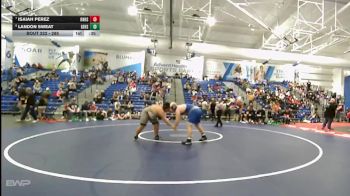 285 lbs Cons. Round 1 - Landon Sweat, Gardner Edgerton vs Isaiah Perez, Olathe North