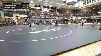 145 lbs Cons. Round 1 - Makayla Hays, St. Francis HS vs Keagan Maupin, Cherryvale Hs