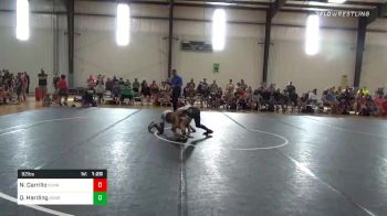 92 lbs Final - Nathan Carrillo, Sunkist Kids/Monster Garage vs Quentin Harding, Team Aggression
