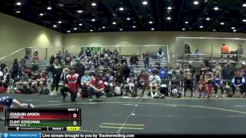 72 lbs Placement (4 Team) - Clint Kohlman, Dundee Blue vs Joaquin Amaya, Lapeer