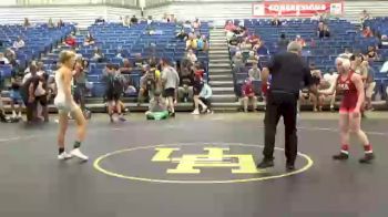 109 lbs Cons. Round 3 - Heather Crull, Northeastern vs Landon Jay Maxwell, Greenwood Wrestling Club