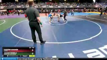 5 lbs Quarterfinal - Xavier Rodela, Burleson Centennial vs Hunter Bogner, Dumas