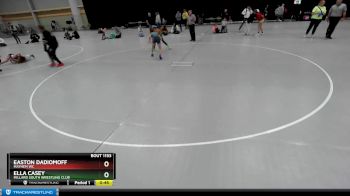 87 lbs Cons. Semi - Ella Casey, Millard South Wrestling Club vs Easton Dadiomoff, Mayhem WC