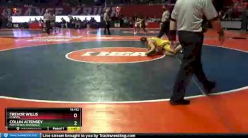 1 lbs Quarterfinal - Collin Altensey, Port Byron (Riverdale) vs Trevor Willis, Clinton